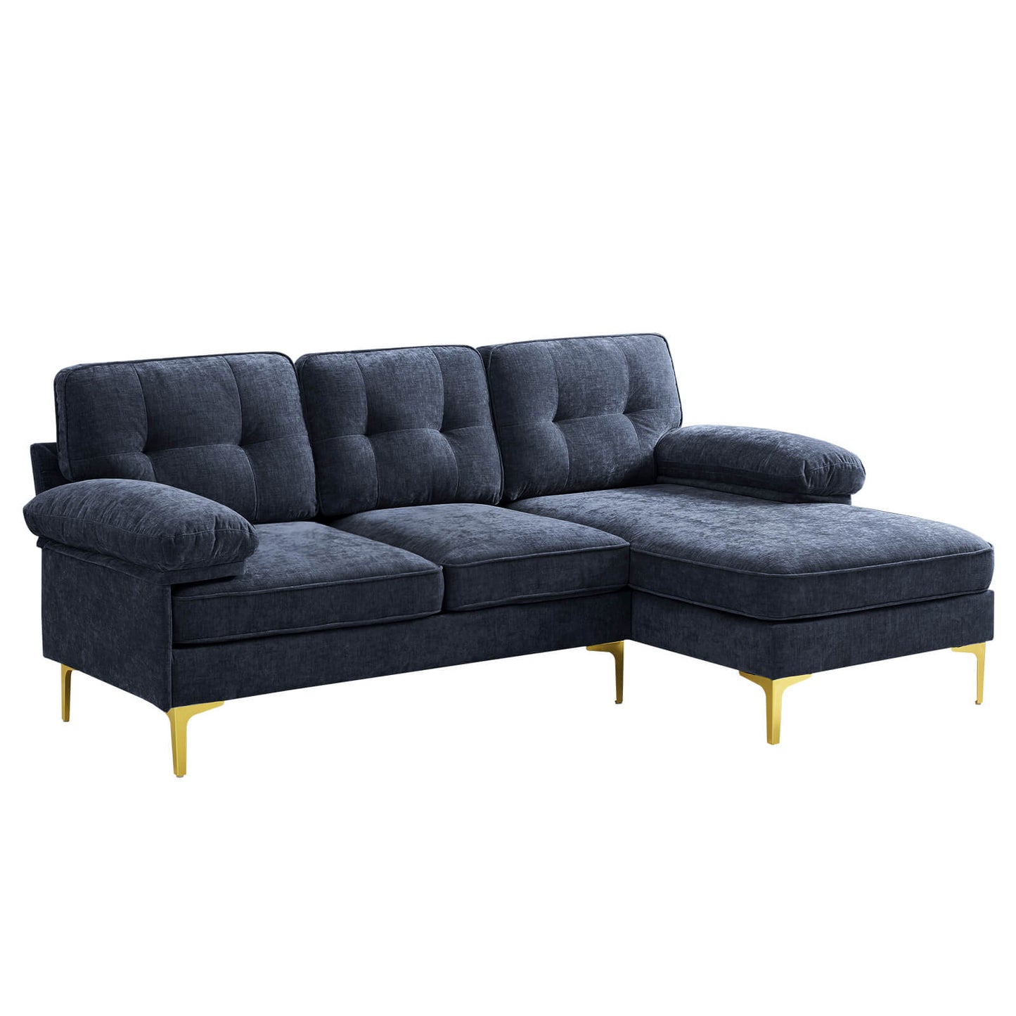 85'' Sectional Couch Sofa for Living Room with Reversible Chaise