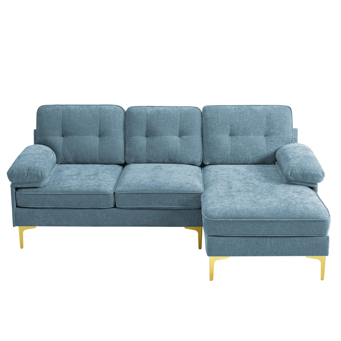 85'' Sectional Couch Sofa for Living Room with Reversible Chaise