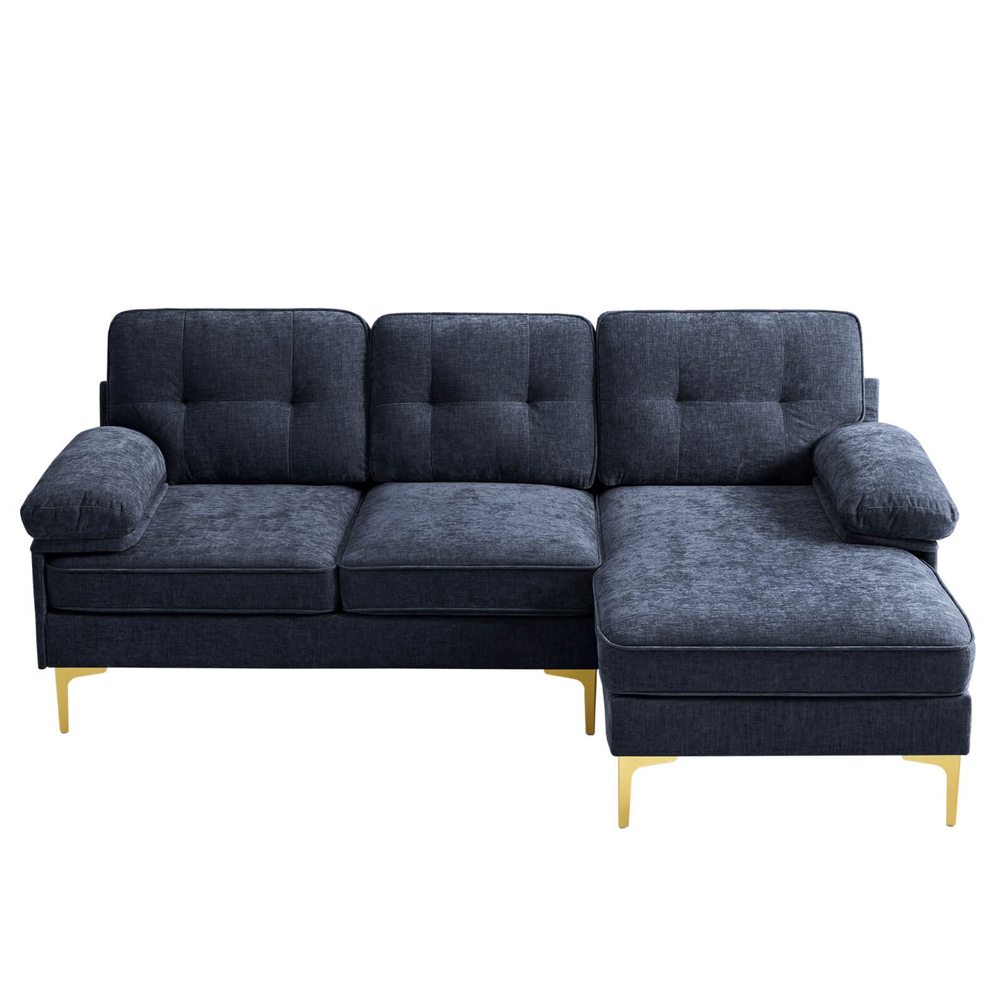 85'' Sectional Couch Sofa for Living Room with Reversible Chaise