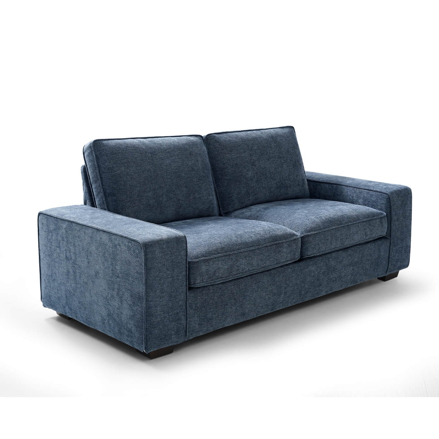 88.6' Modern Sofas Couches for Living Room With Solid Frame, Removable Back Cushion & Cover Sofa, Fabric