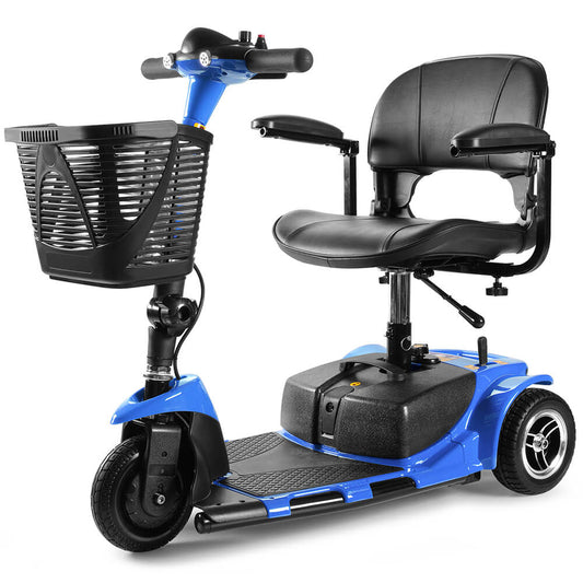 3 Wheel Mobility Scooter, Electric Senior Scooters, Foldable and Compact for Adult Travel